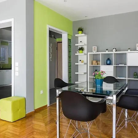 Apartment Sunlit 2br Oasis In Metaxourghio 3min From Metro Athens